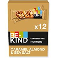 Los mejores  - BE-KIND Barritas con almendras caramelizadas y sal marina- paquete de 12 unidades